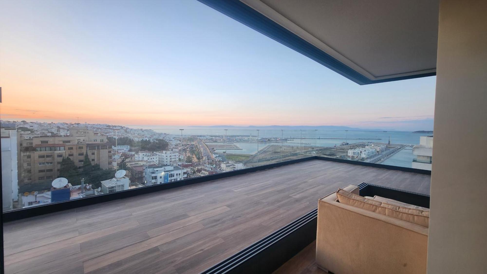 Magnifique Penthouse 160M2 Terrasse 90M2 Vue Mer Танжер Экстерьер фото